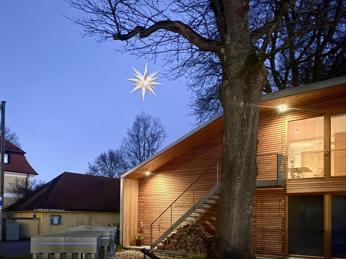 Loft Mit Dachterrasse Lägenhet Bernau am Chiemsee Exteriör bild