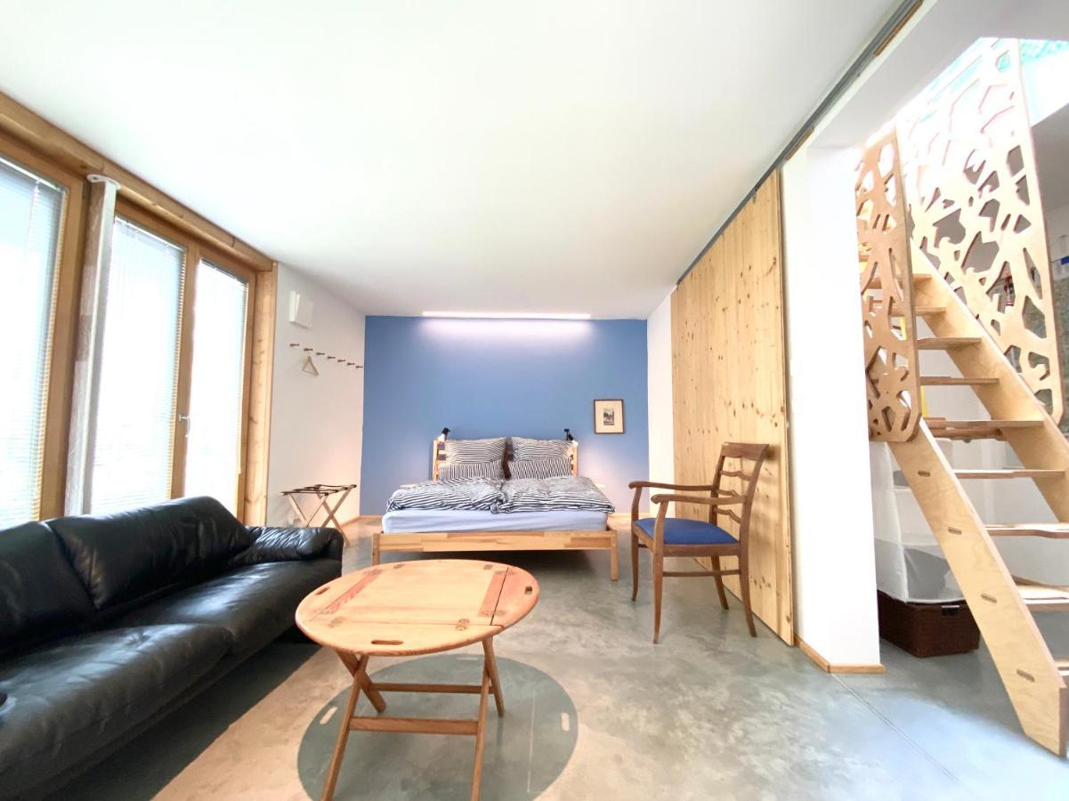 Loft Mit Dachterrasse Lägenhet Bernau am Chiemsee Exteriör bild